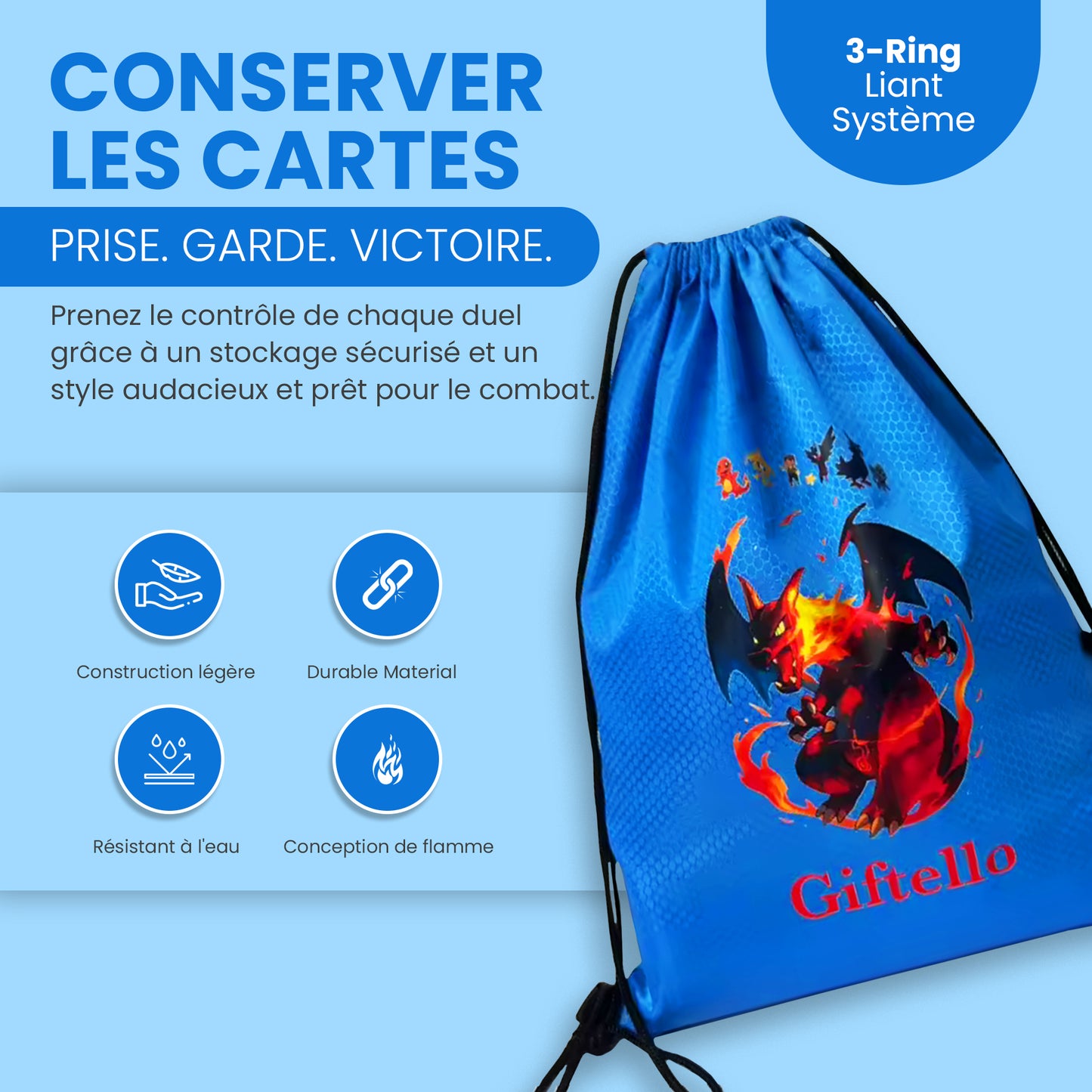Pack classeur GIFTELLO 900 Cartes à collectionner