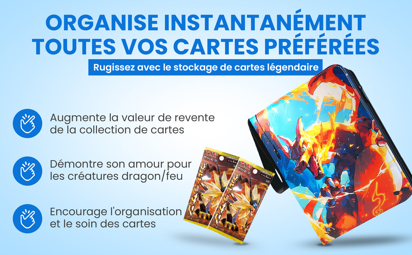 Pack classeur GIFTELLO 900 Cartes à collectionner
